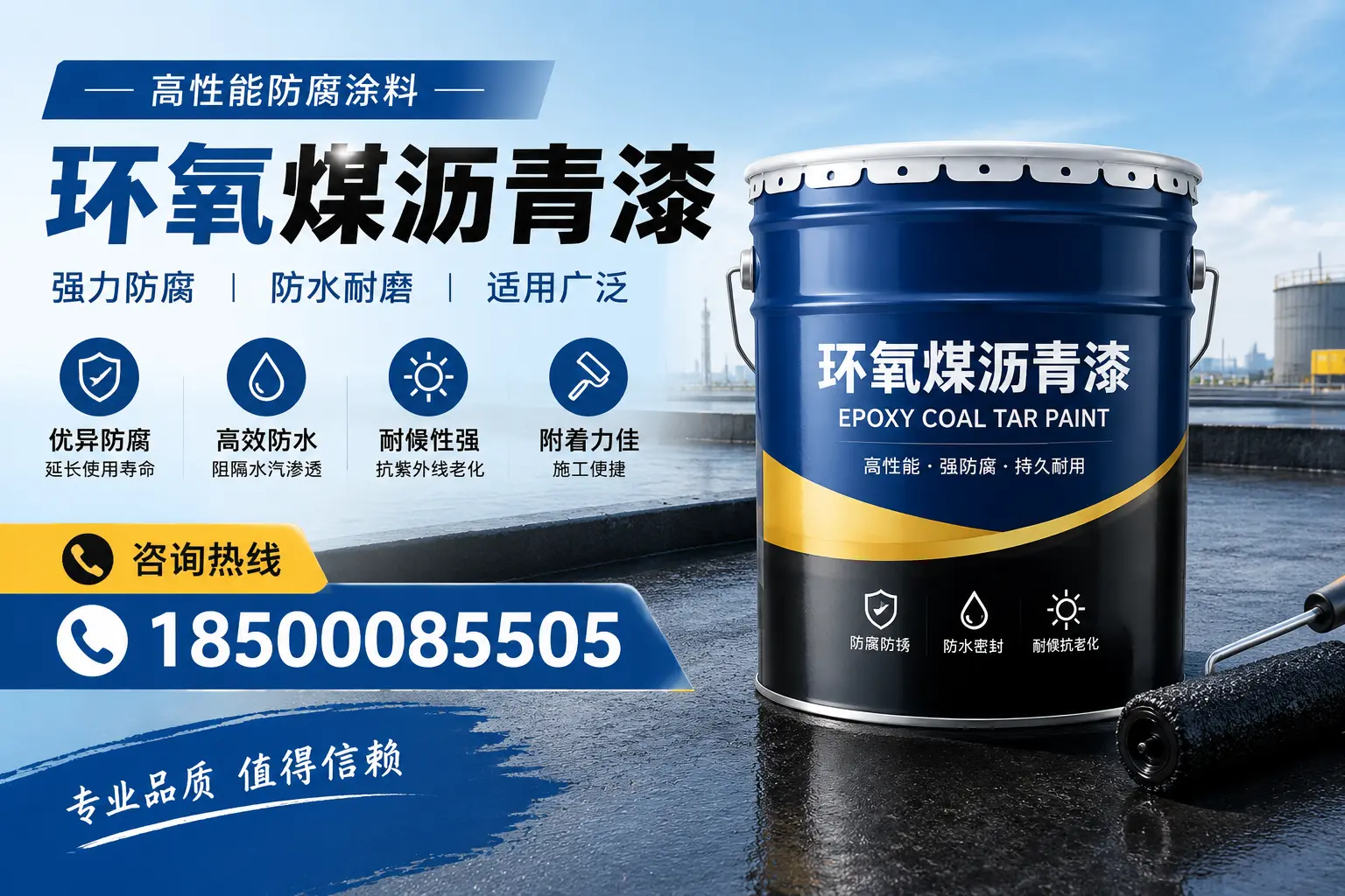 环氧煤沥青漆的主要成分与功能,鸡西用户深度了解